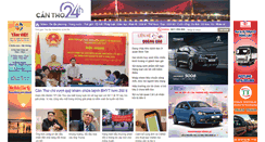 Desktop Screenshot of cantho24h.com.vn